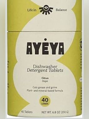Ayeya Hope Dishwasher Tablets, 6.8 Oz
